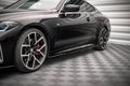 Maxton Design Difusores de taloneras laterales V.1 para BMW 4 M-Pack / M440i G22 / G23 / G22 Facelift / G23 Facelift - imagen 1