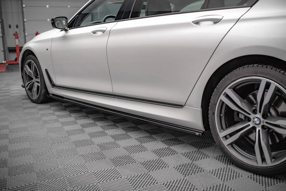 Maxton Design Difusores de taloneras laterales V.1 para BMW 7 Long M-Pack G12 - imagen 3