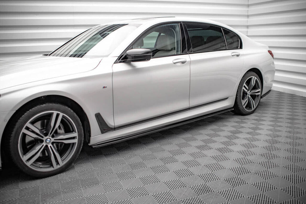 Maxton Design Difusores de taloneras laterales V.1 para BMW 7 Long M-Pack G12 - imagen 1