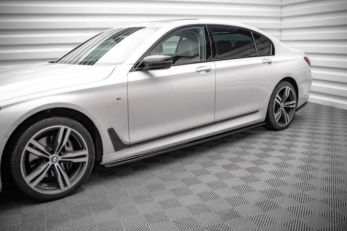 Maxton Design Difusores de taloneras laterales V.1 para BMW 7 Long M-Pack G12 - imagen 1