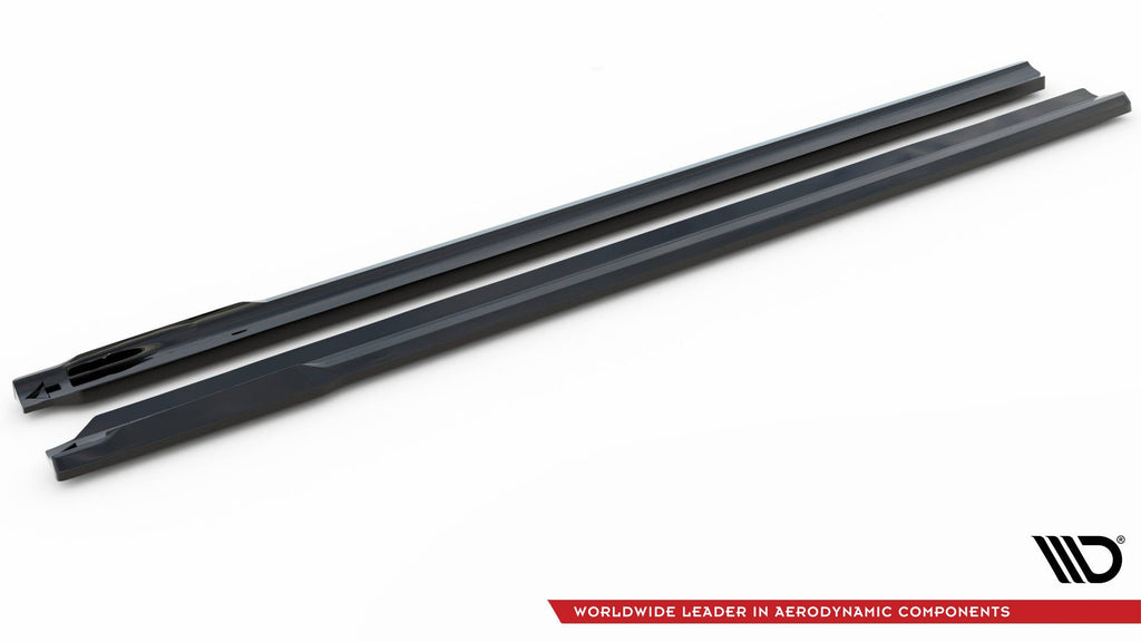 Maxton Design Difusores de taloneras laterales V.1 para BMW 740d xDrive M-pack / 740i xDrive M-Pack G70 - imagen 5