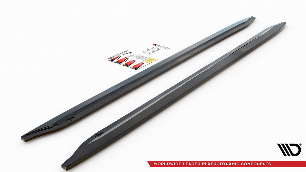 Maxton Design Difusores de taloneras laterales V.1 para BMW M3 Sedan / Touring G80 / G81 - imagen 4