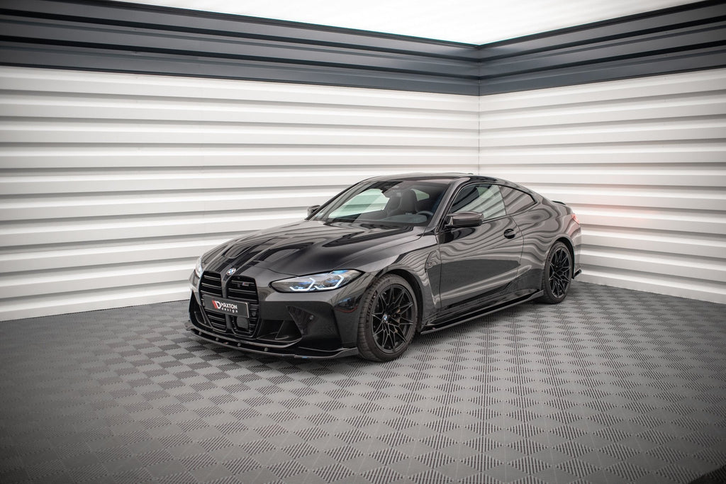 Maxton Design Difusores de taloneras laterales V.1 para BMW M4 G82 / G82 Facelift - imagen 2