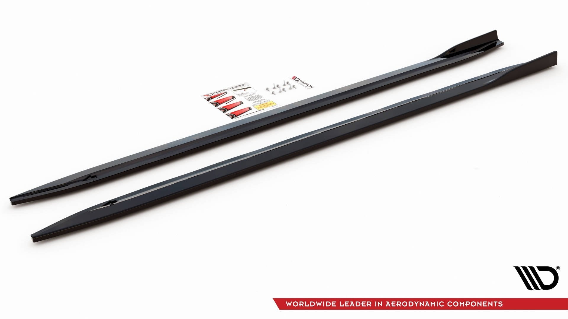 Maxton Design Difusores de taloneras laterales V.1 para BMW M4 G82 / G82 Facelift - imagen 4