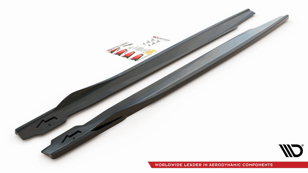 Maxton Design Difusores de taloneras laterales V.1 para BMW X6 M F96 / X6 M-Pack G06 - imagen 5