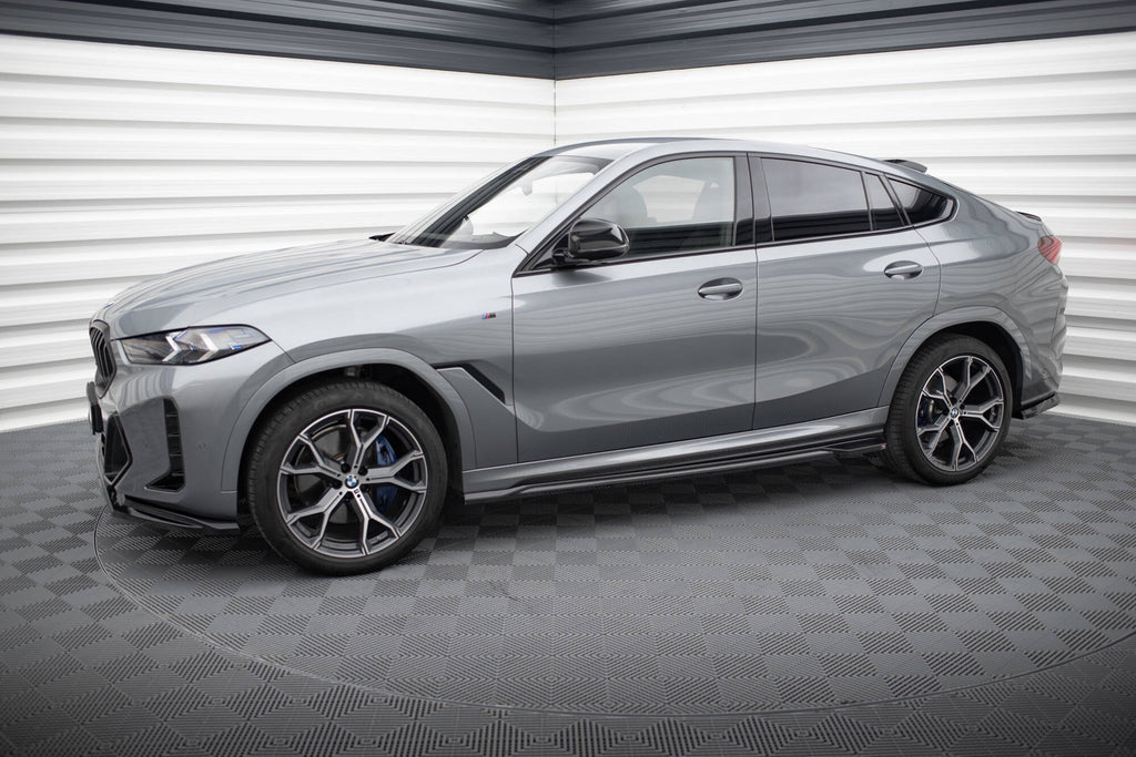 Maxton Design Difusores de taloneras laterales V.1 para BMW X6 M-Pack G06 Facelift - imagen 2