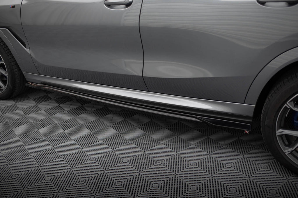 Maxton Design Difusores de taloneras laterales V.1 para BMW X6 M-Pack G06 Facelift - imagen 3