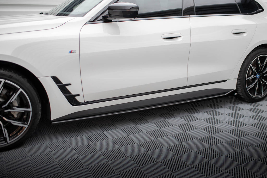 Maxton Design Difusores de taloneras laterales V.1 para BMW i4 M-Pack G26 - imagen 1