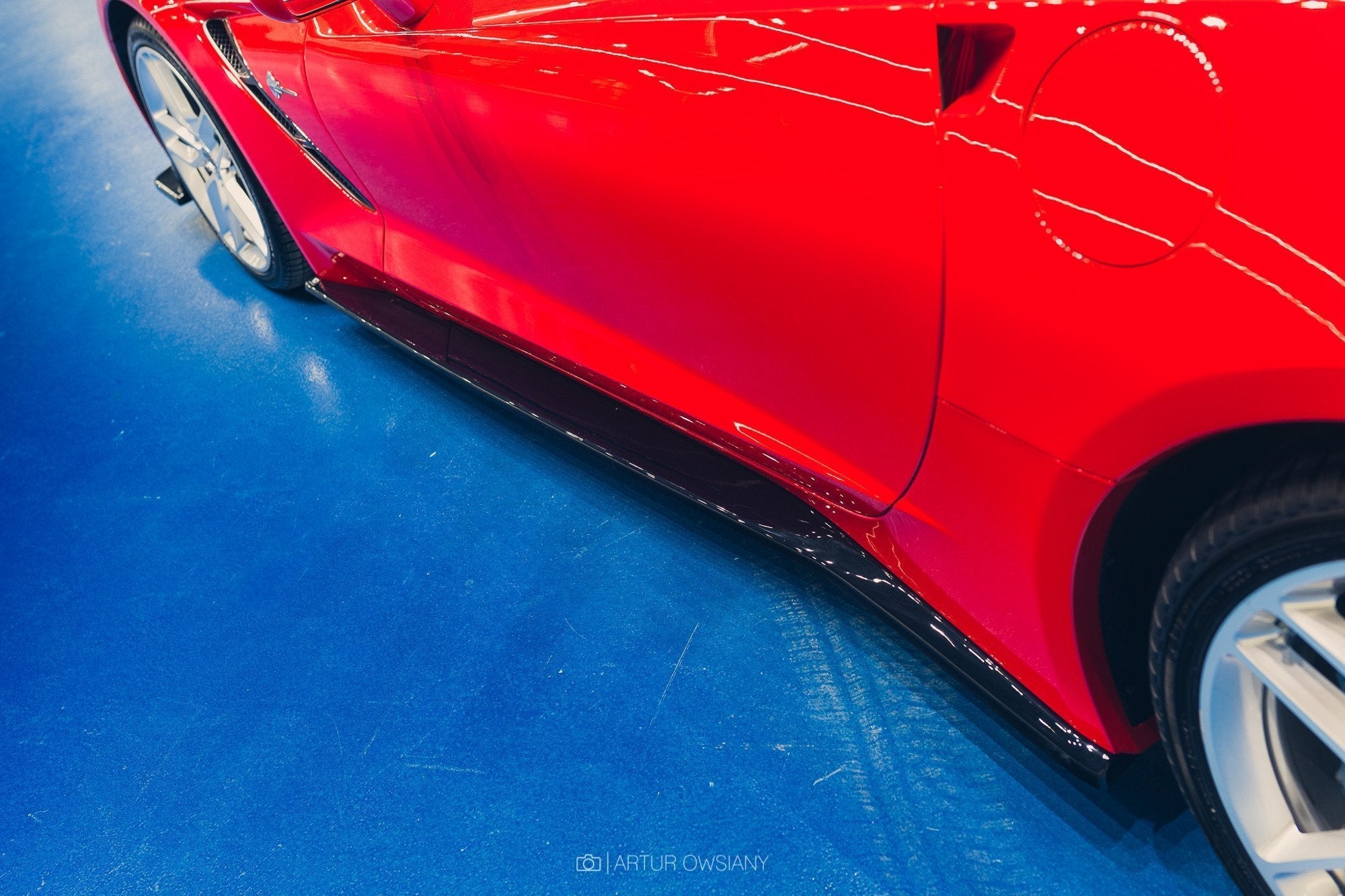 Maxton Design Difusores de taloneras laterales V.1 para Chevrolet Corvette Stingray C7 - imagen 2