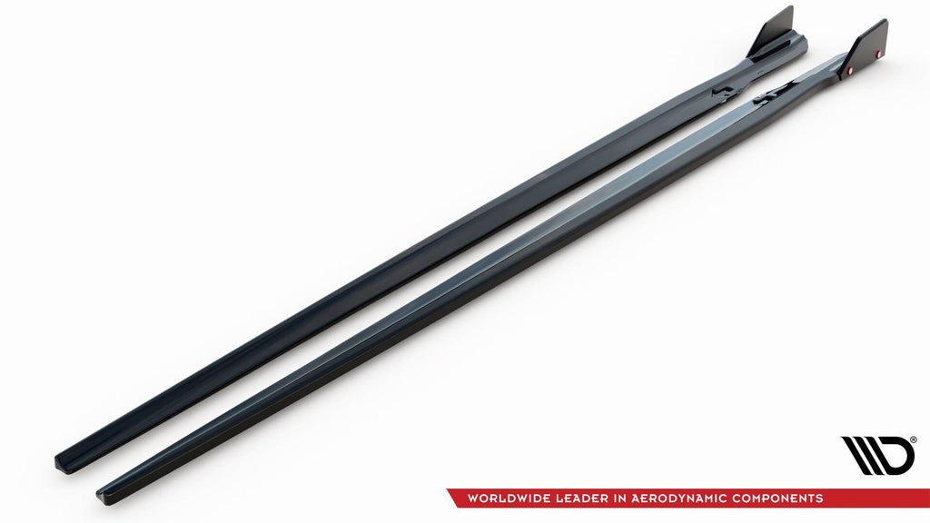 Maxton Design Difusores de taloneras laterales V.1 + Flaps para BMW M8 Gran Coupe F93 / 8 Gran Coupe M-Pack G16 - imagen 4