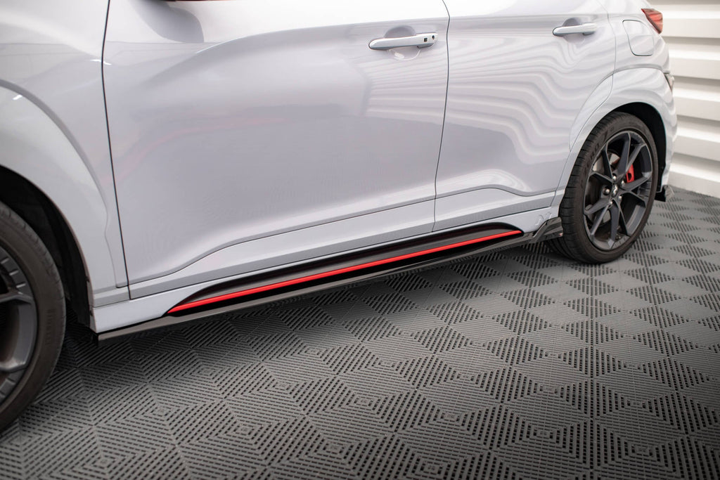 Maxton Design Difusores de taloneras laterales V.1 + Flaps para Hyundai Kona N Mk1 - imagen 5