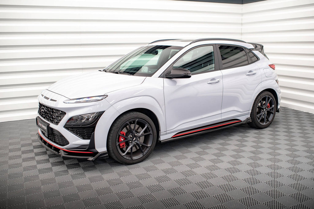 Maxton Design Difusores de taloneras laterales V.1 + Flaps para Hyundai Kona N Mk1 - imagen 7