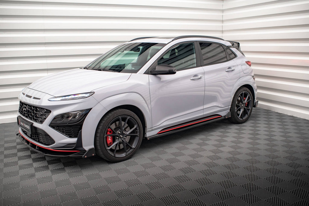 Maxton Design Difusores de taloneras laterales V.1 + Flaps para Hyundai Kona N Mk1 - imagen 3
