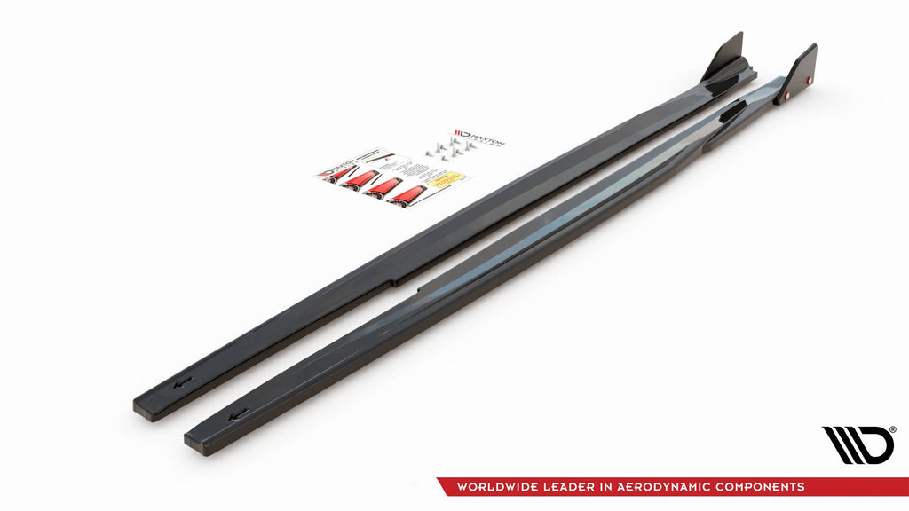 Maxton Design Difusores de taloneras laterales V.1 + Flaps para Toyota Corolla GR Sport Hatchback Mk12 - imagen 3