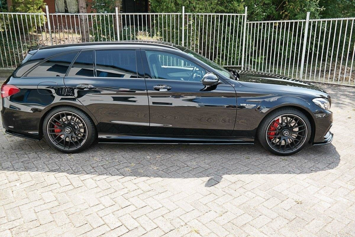 Maxton Design Difusores de taloneras laterales V.1 para Mercedes C-Class S205 63AMG - imagen 2