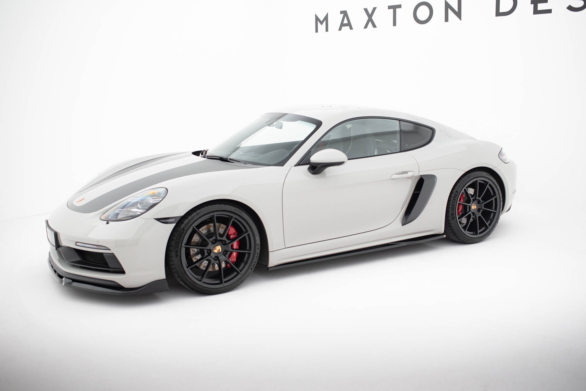Maxton Design Difusores de taloneras laterales V.1 para Porsche 718 Cayman GTS 982c / 718 Boxster GTS 982 - imagen 2