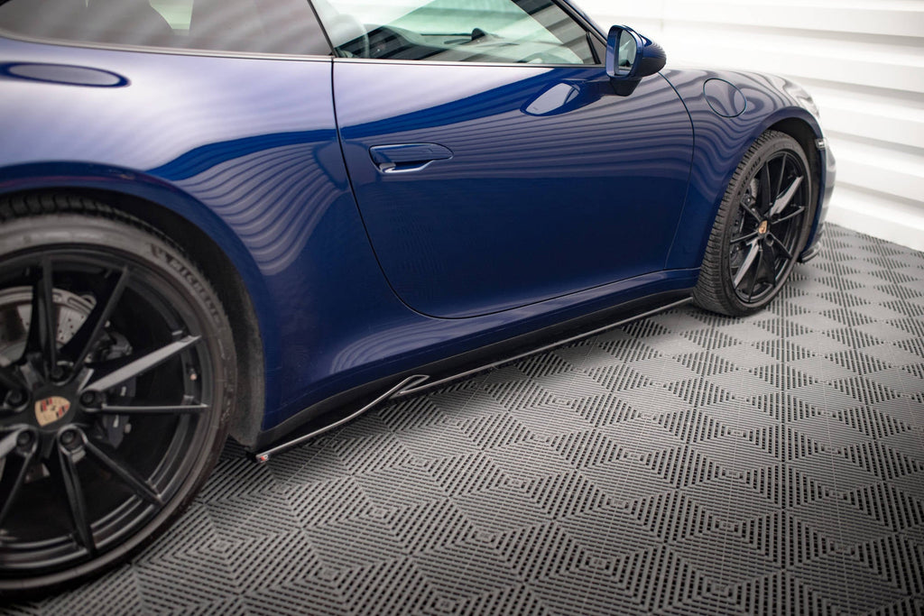 Maxton Design Difusores de taloneras laterales V.1 para Porsche 911 Carrera Aero / Carrera GTS 992 - imagen 2