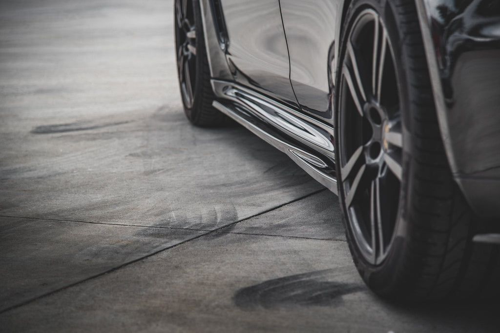 Maxton Design Difusores de taloneras laterales V.1 para Porsche Panamera Turbo 970 Facelift - imagen 4