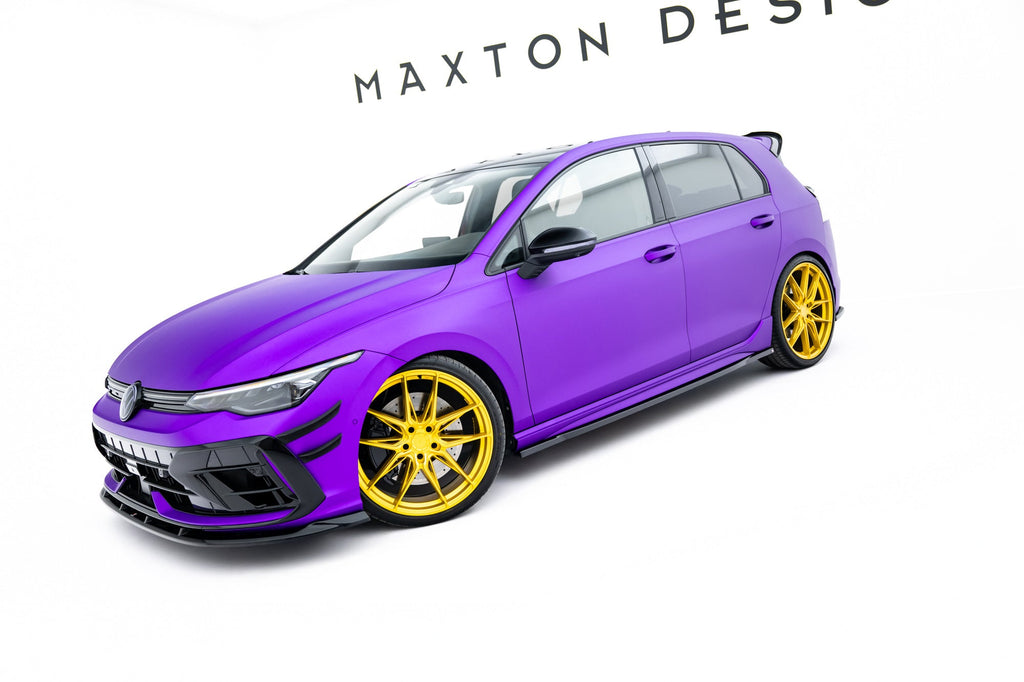 Maxton Design Difusores de taloneras laterales V.1 para Volkswagen Golf R Hatchback Mk8 Facelift - imagen 3