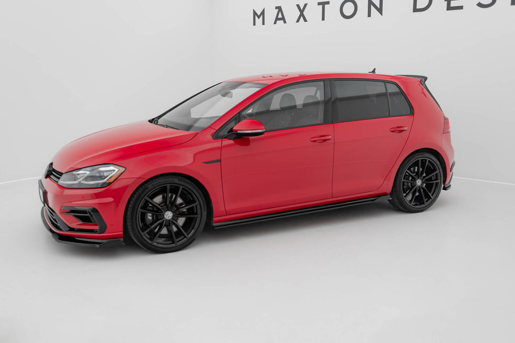 Maxton Design Difusores de taloneras laterales V.1 para Volkswagen Golf R / R-Line Mk7 Facelift - imagen 2