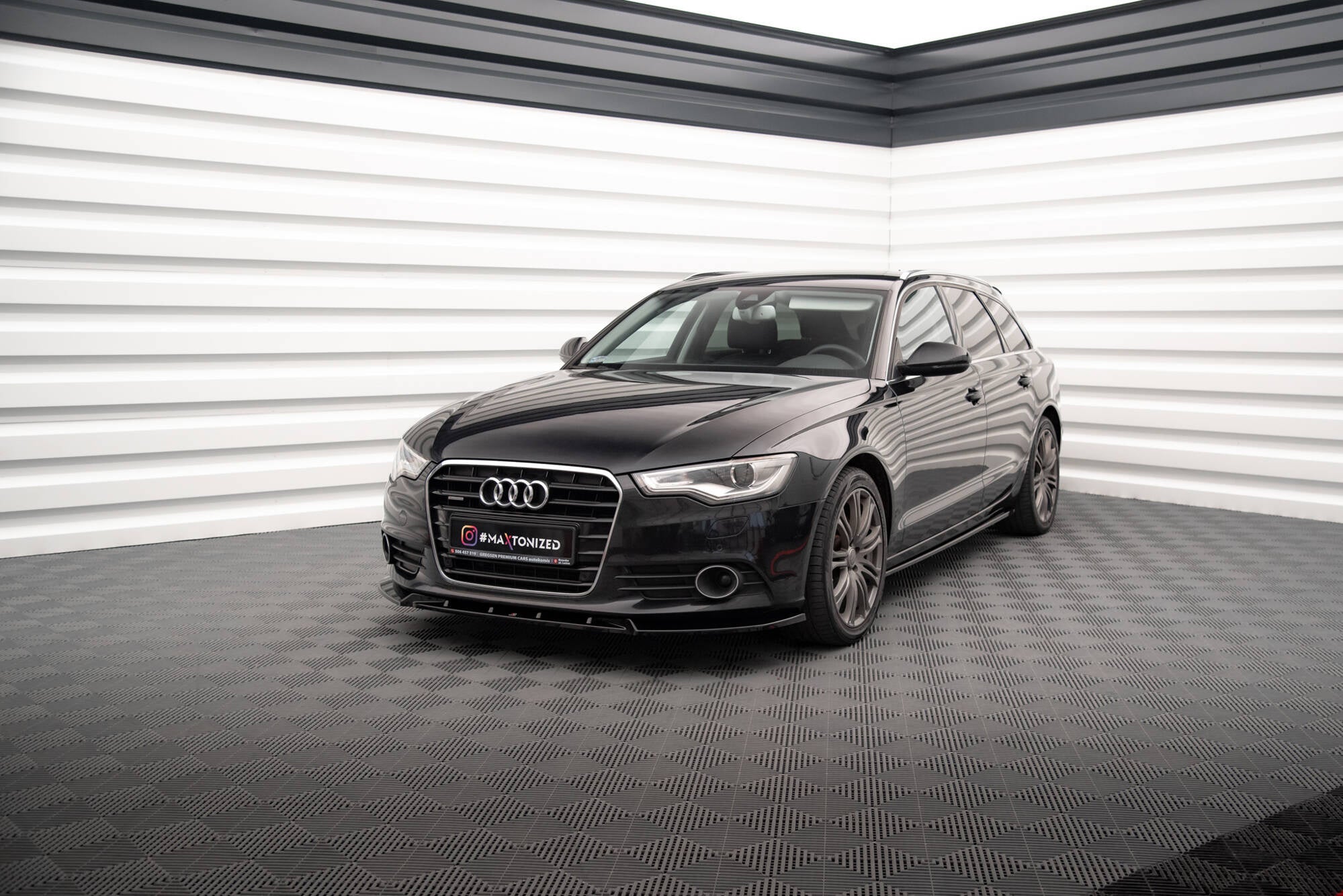 Maxton Design Difusores de taloneras laterales V.2 para Audi A6 C7 - imagen 2