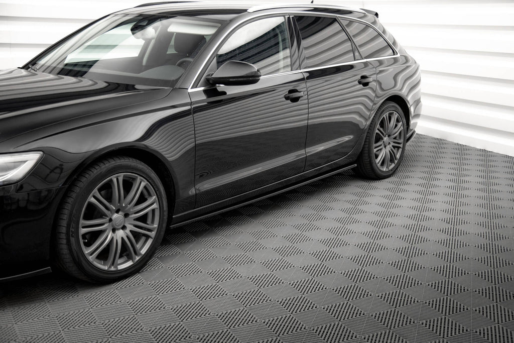 Maxton Design Difusores de taloneras laterales V.2 para Audi A6 C7 - imagen 1