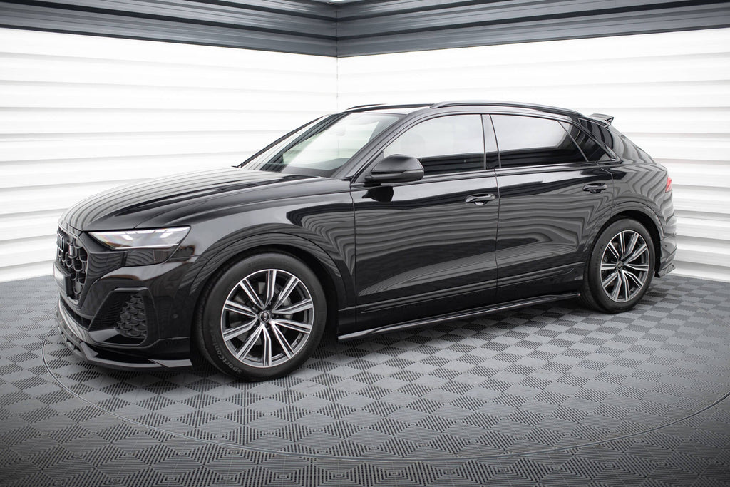 Maxton Design Difusores de taloneras laterales V.2 para Audi Q8 / Q8 S-line / SQ8 Mk1 / Mk1 Facelift - imagen 2