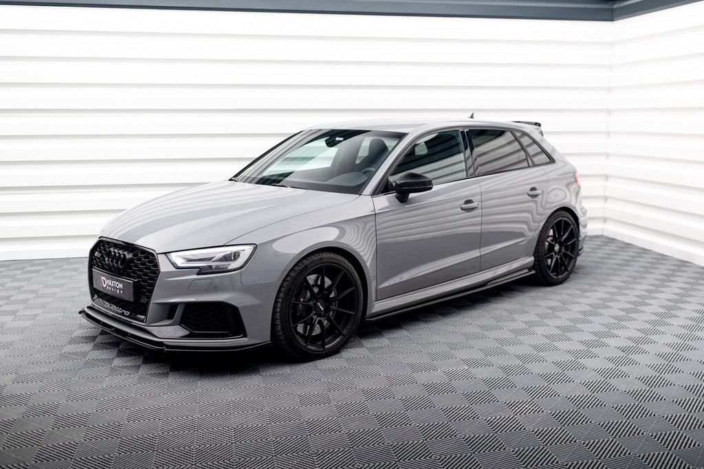 Maxton Design Difusores de taloneras laterales V.2 para Audi RS3 8V Sportback Facelift - imagen 3