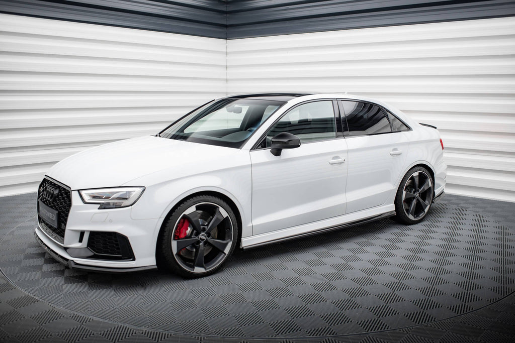 Maxton Design Difusores de taloneras laterales V.2 para Audi RS3 Sedan 8V Facelift - imagen 2