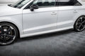 Maxton Design Difusores de taloneras laterales V.2 para Audi RS3 Sedan 8V Facelift - imagen 1