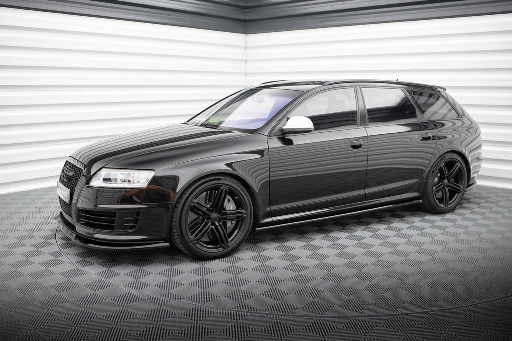 Maxton Design Difusores de taloneras laterales V.2 para Audi RS6 Avant C6 - imagen 2