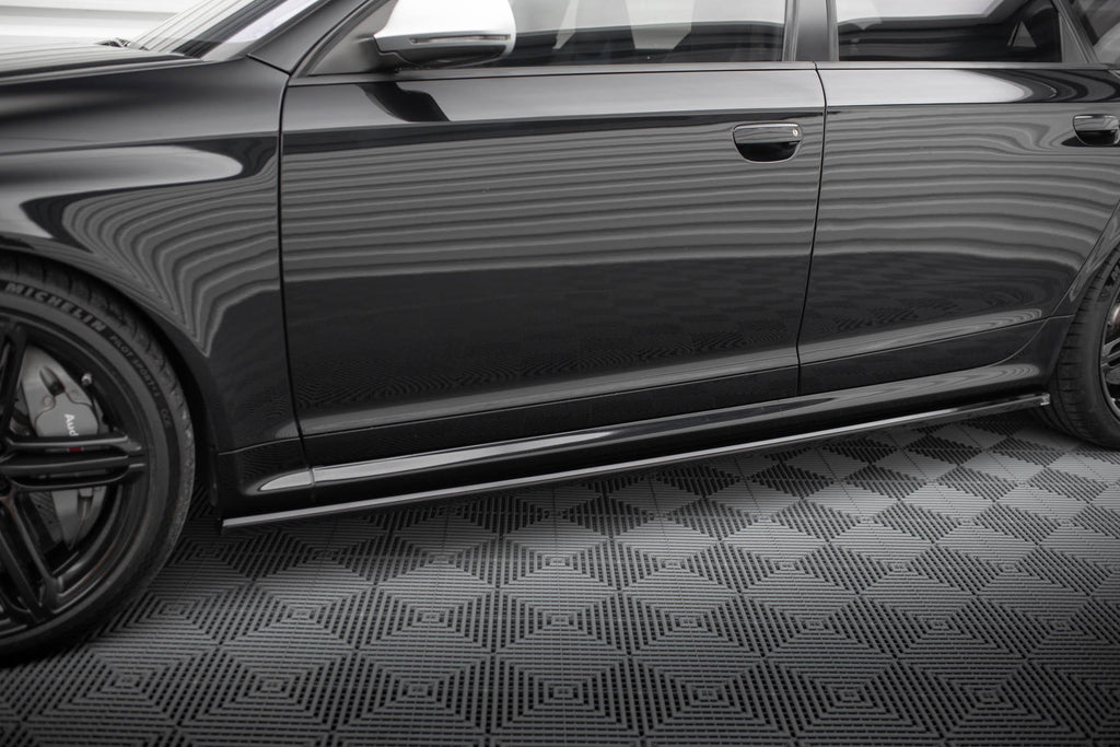 Maxton Design Difusores de taloneras laterales V.2 para Audi RS6 Avant C6 - imagen 1