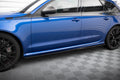 Maxton Design Difusores de taloneras laterales V.2 para Audi RS6 C7 / C7 Facelift - imagen 1