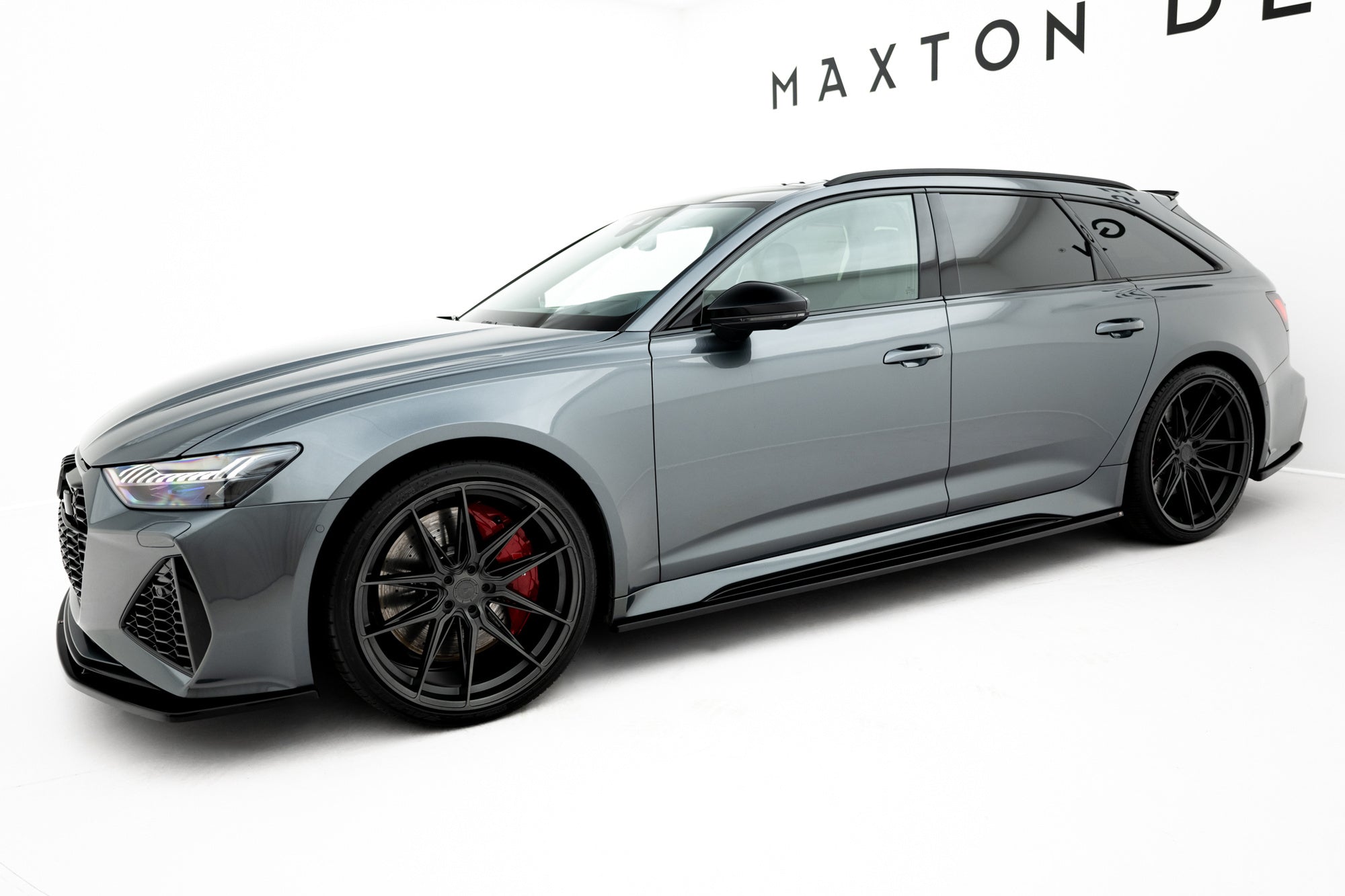 Maxton Design Difusores de taloneras laterales V.2 para Audi RS6 C8 / C8 Facelift - imagen 2