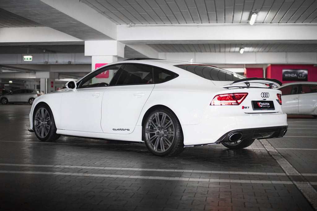 Maxton Design Difusores de taloneras laterales V.2 para Audi RS7 C7 - imagen 2