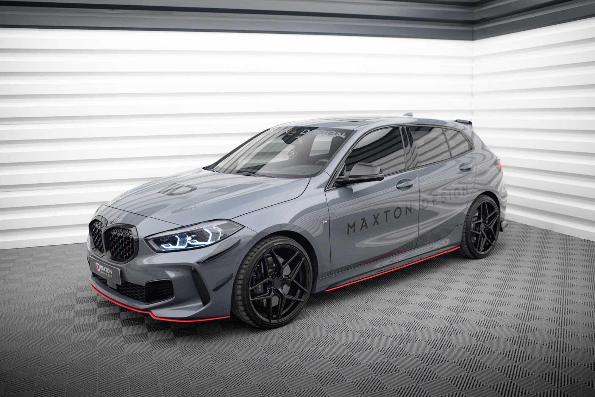 Maxton Design Difusores de taloneras laterales V.2 para BMW 1 M-Pack / M135i / 128ti - imagen 3