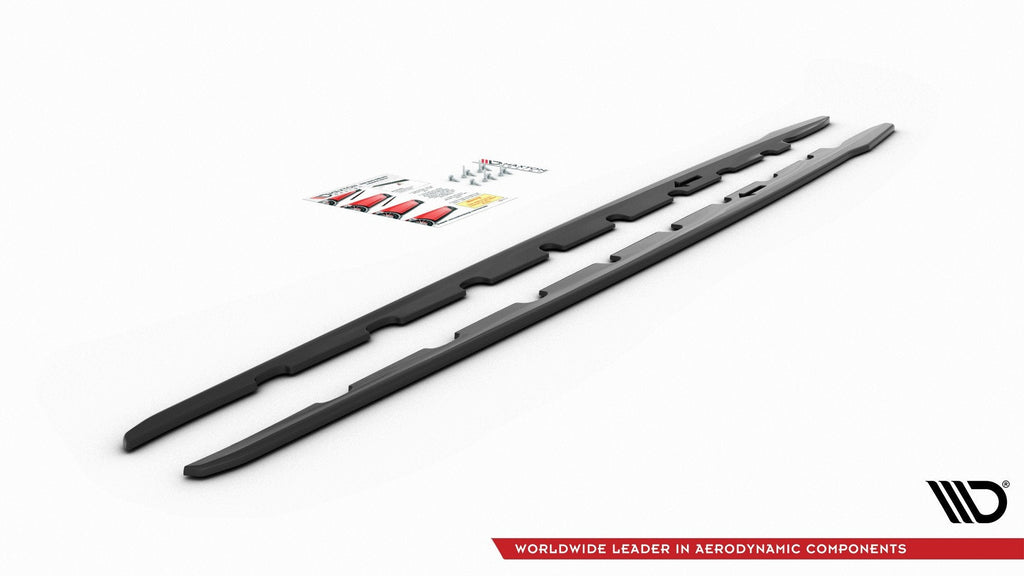 Maxton Design Difusores de taloneras laterales V.2 para BMW 1 M-Pack / M135i / 128ti - imagen 4