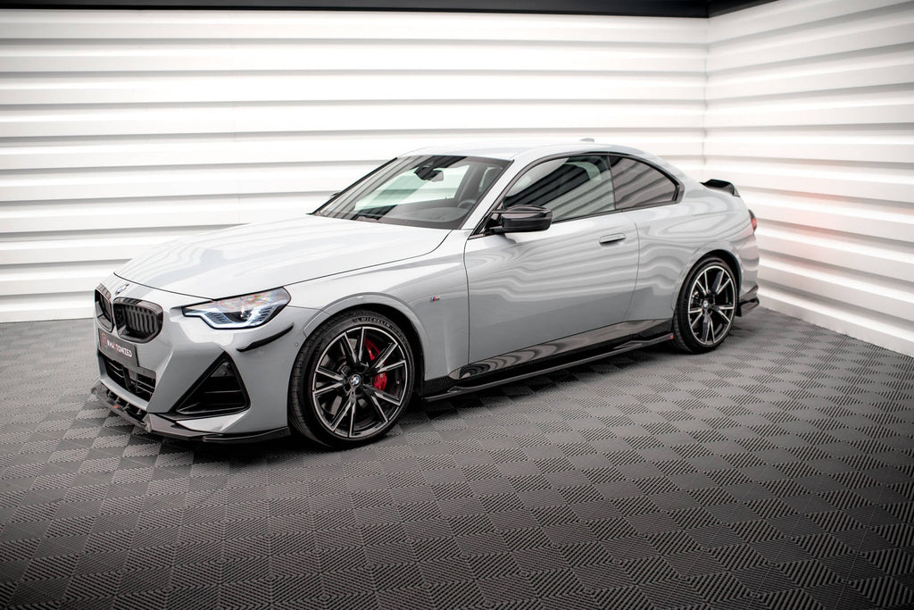 Maxton Design Difusores de taloneras laterales V.2 para BMW 2 Coupe M-Pack / M240i G42 - imagen 2