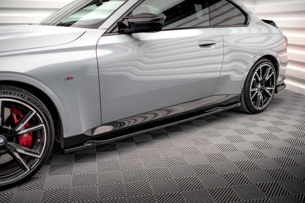 Maxton Design Difusores de taloneras laterales V.2 para BMW 2 Coupe M-Pack / M240i G42 - imagen 1
