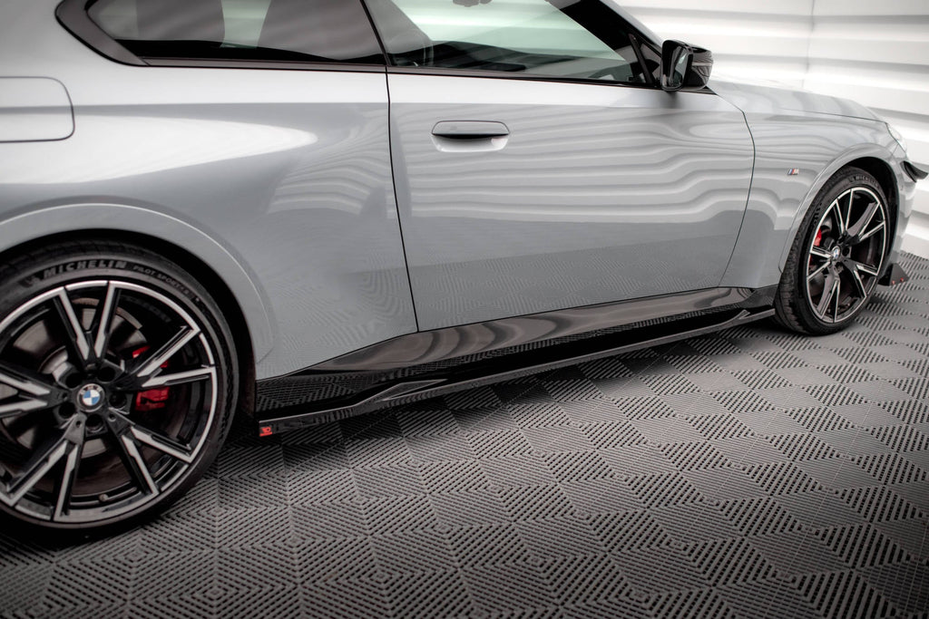 Maxton Design Difusores de taloneras laterales V.2 para BMW 2 Coupe M-Pack / M240i G42 - imagen 3
