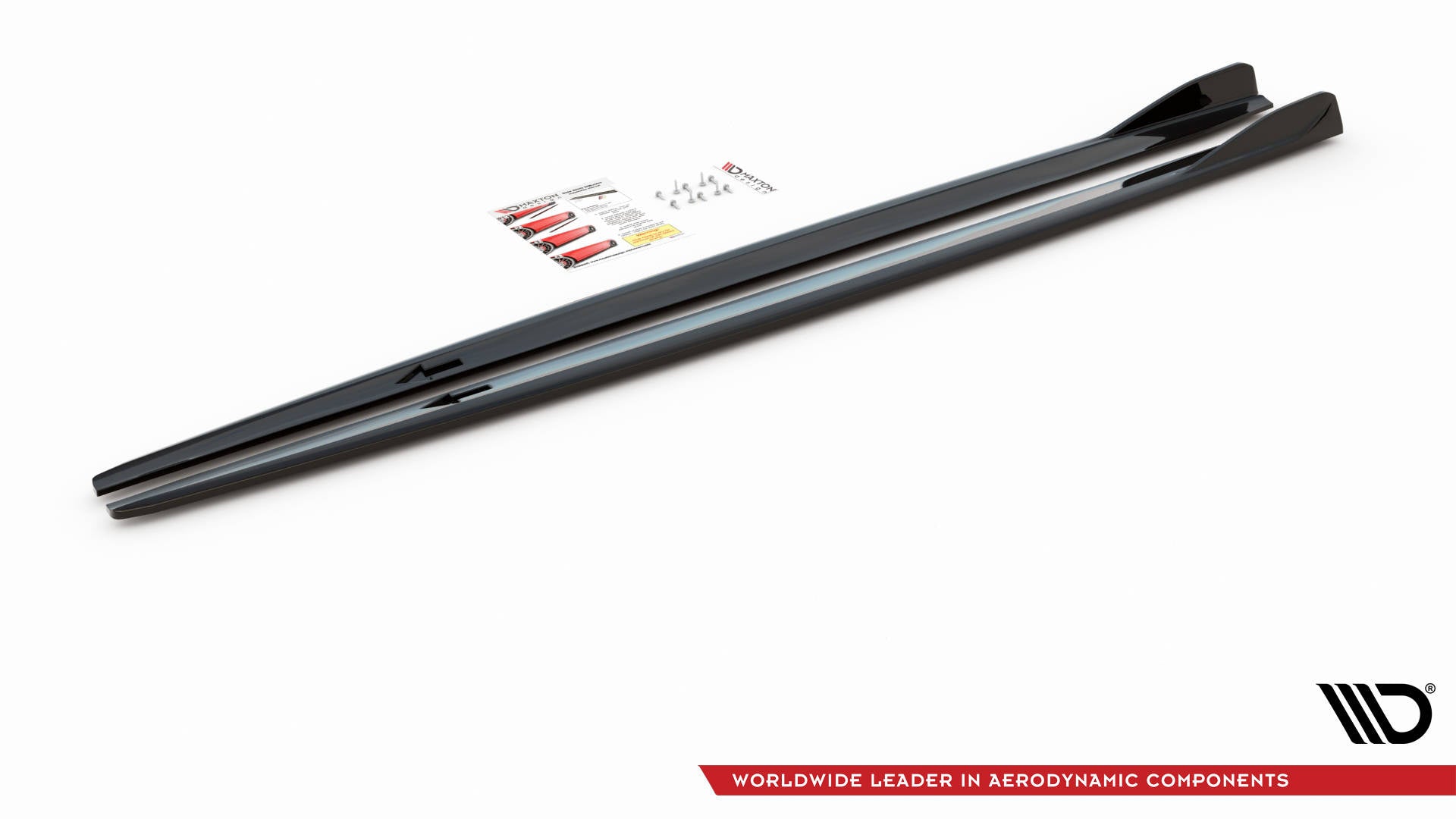 Maxton Design Difusores de taloneras laterales V.2 para BMW 2 Gran Coupe M-Pack / M235i F44 - imagen 3