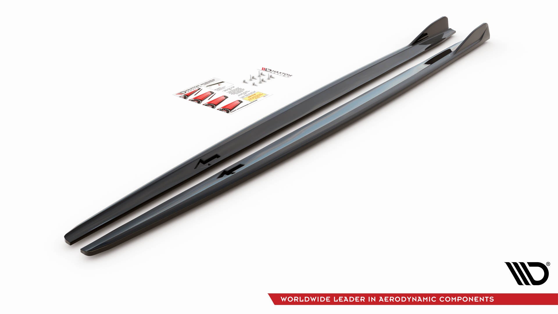 Maxton Design Difusores de taloneras laterales V.2 para BMW 2 Gran Coupe M-Pack / M235i F44 - imagen 4