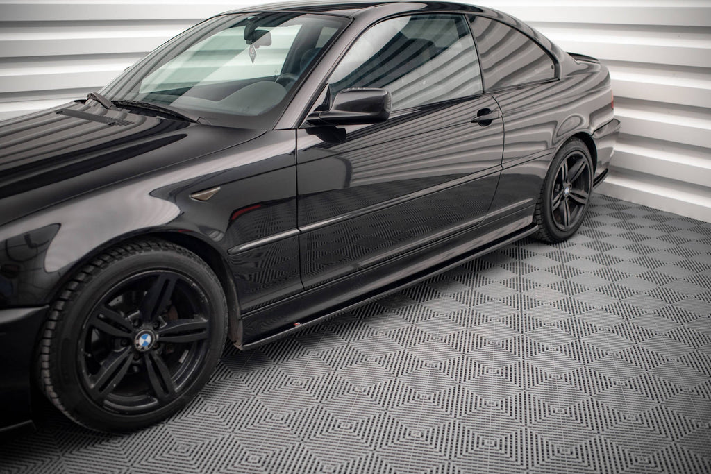 Maxton Design Difusores de taloneras laterales V.2 para BMW 3 Coupe M-Pack E46 - imagen 1