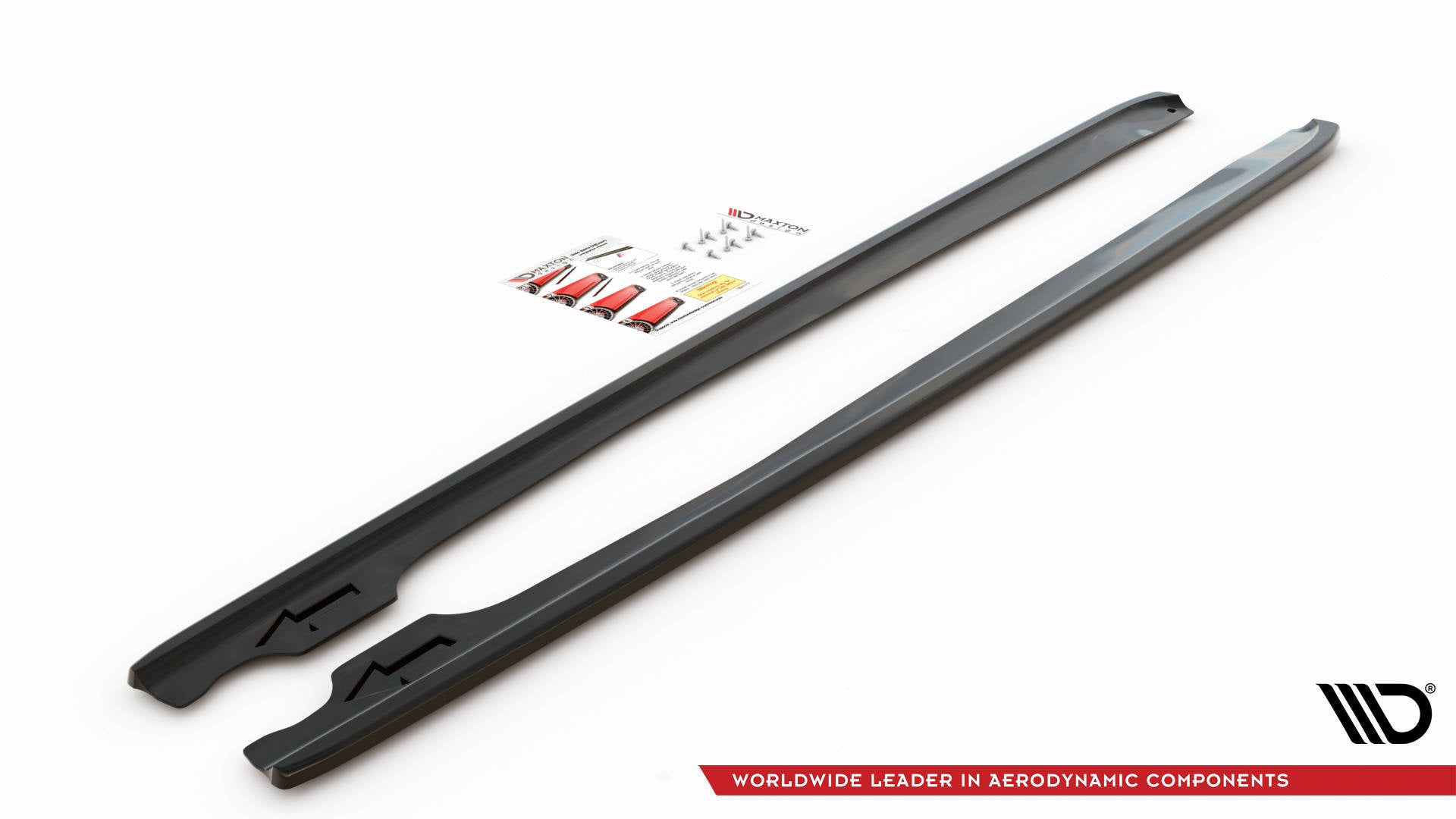 Maxton Design Difusores de taloneras laterales V.2 para BMW 3 Coupe M-Pack E46 - imagen 5