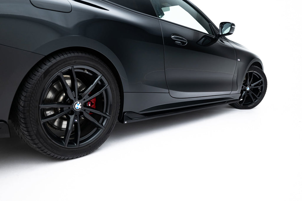 Maxton Design Difusores de taloneras laterales V.2 para BMW 4 M-Pack / M440i G22 / G23 / G22 Facelift / G23 Facelift - imagen 4