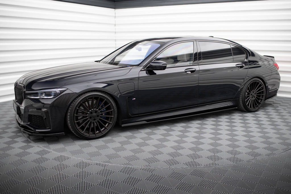 Maxton Design Difusores de taloneras laterales V.2 para BMW 7 Long M-Pack G12 - imagen 2