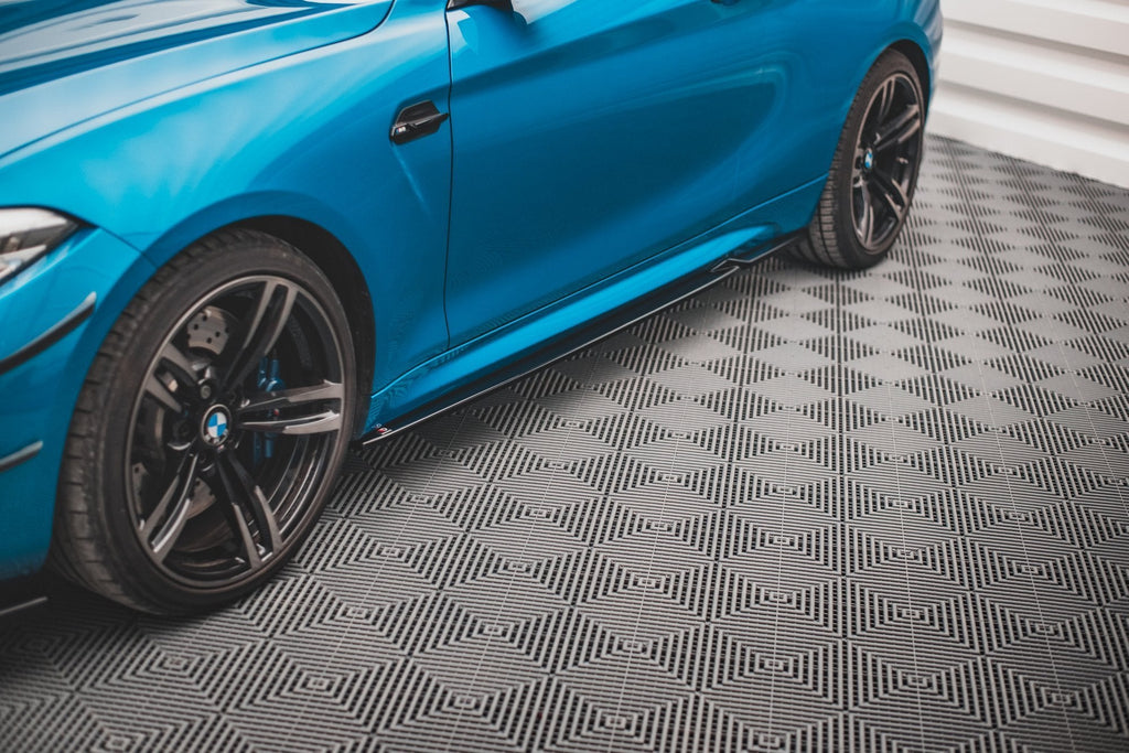 Maxton Design Difusores de taloneras laterales V.2 para BMW M2 F87 - imagen 1