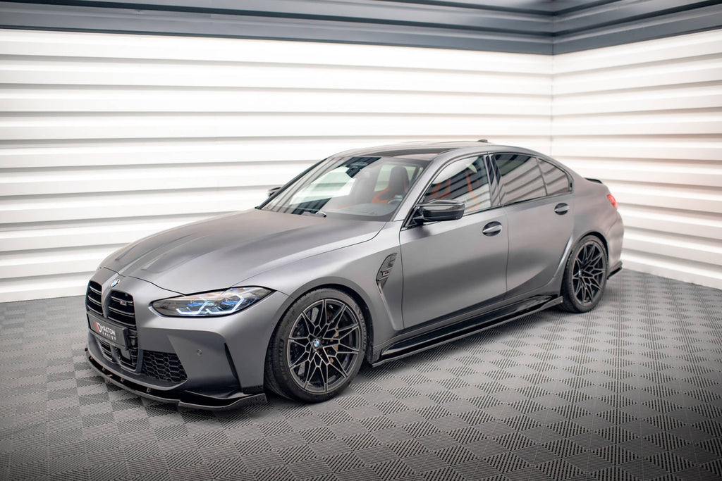 Maxton Design Difusores de taloneras laterales V.2 para BMW M3 Sedan / Touring G80 / G81 - imagen 2