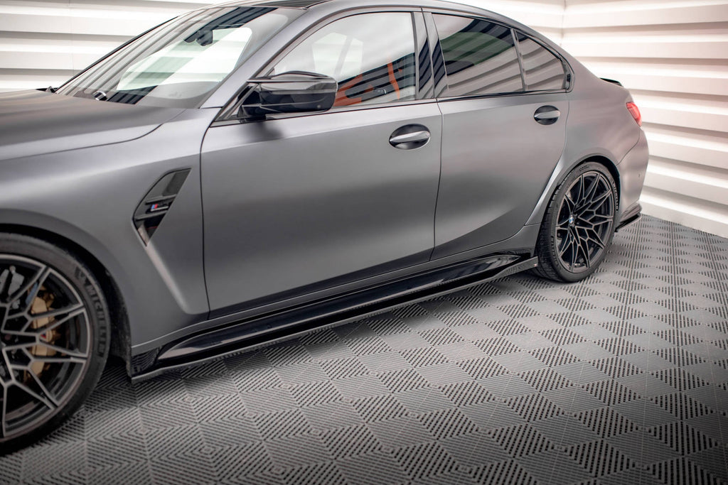 Maxton Design Difusores de taloneras laterales V.2 para BMW M3 Sedan / Touring G80 / G81 - imagen 1