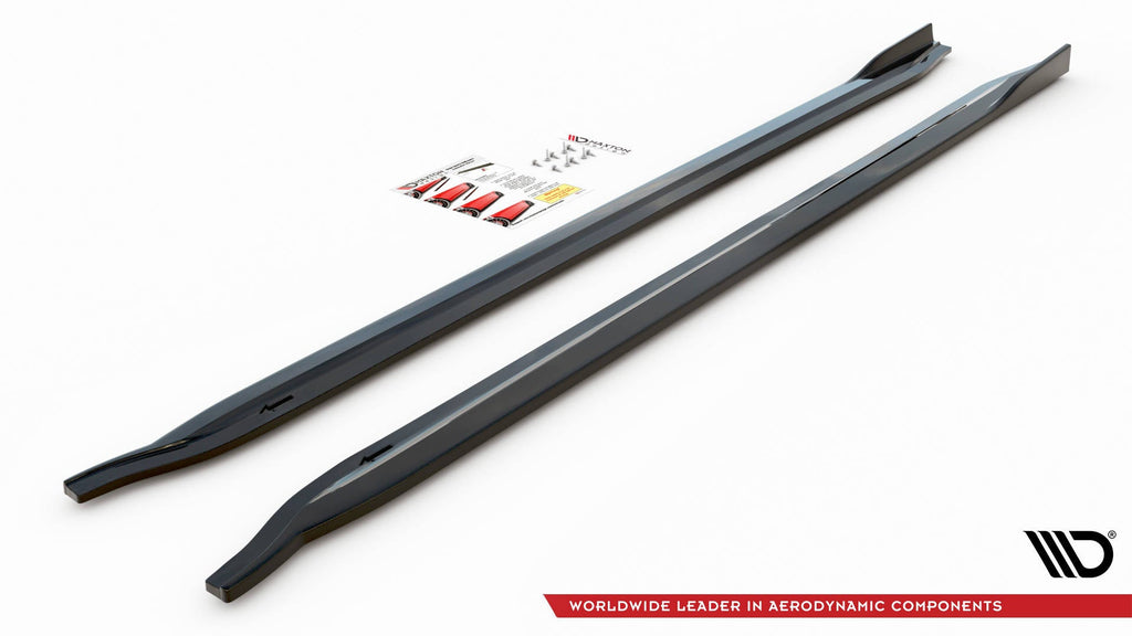 Maxton Design Difusores de taloneras laterales V.2 para BMW M3 Sedan / Touring G80 / G81 - imagen 5